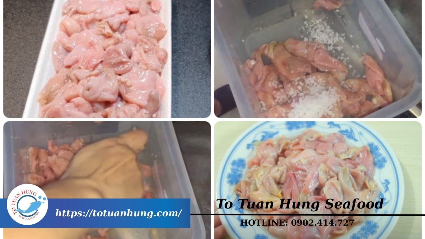 Cách sơ chế bao tử cá ba sa