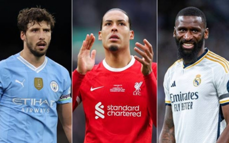 Top 10 trung vệ thép khó vượt qua nhất bóng đá châu Âu hiện tại