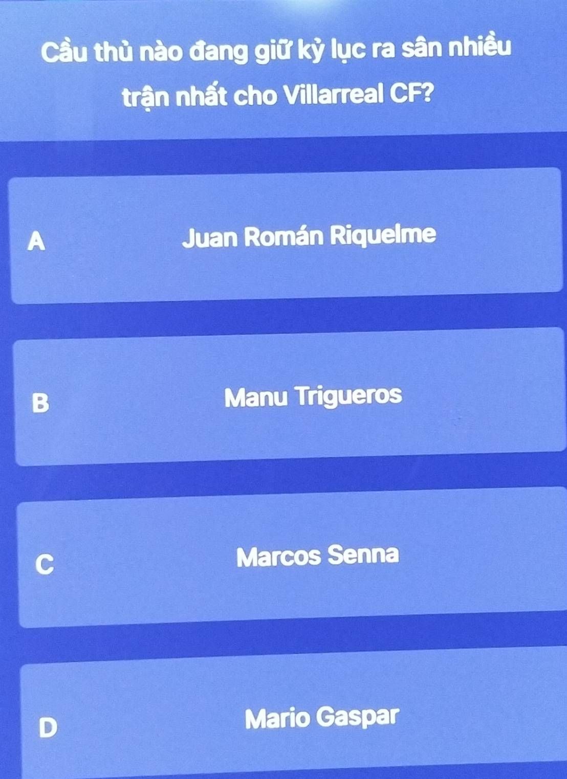 Manu Trigueros - cầu thủ giữ kỷ lục ra sân nhiều trận nhất cho Villarreal CF