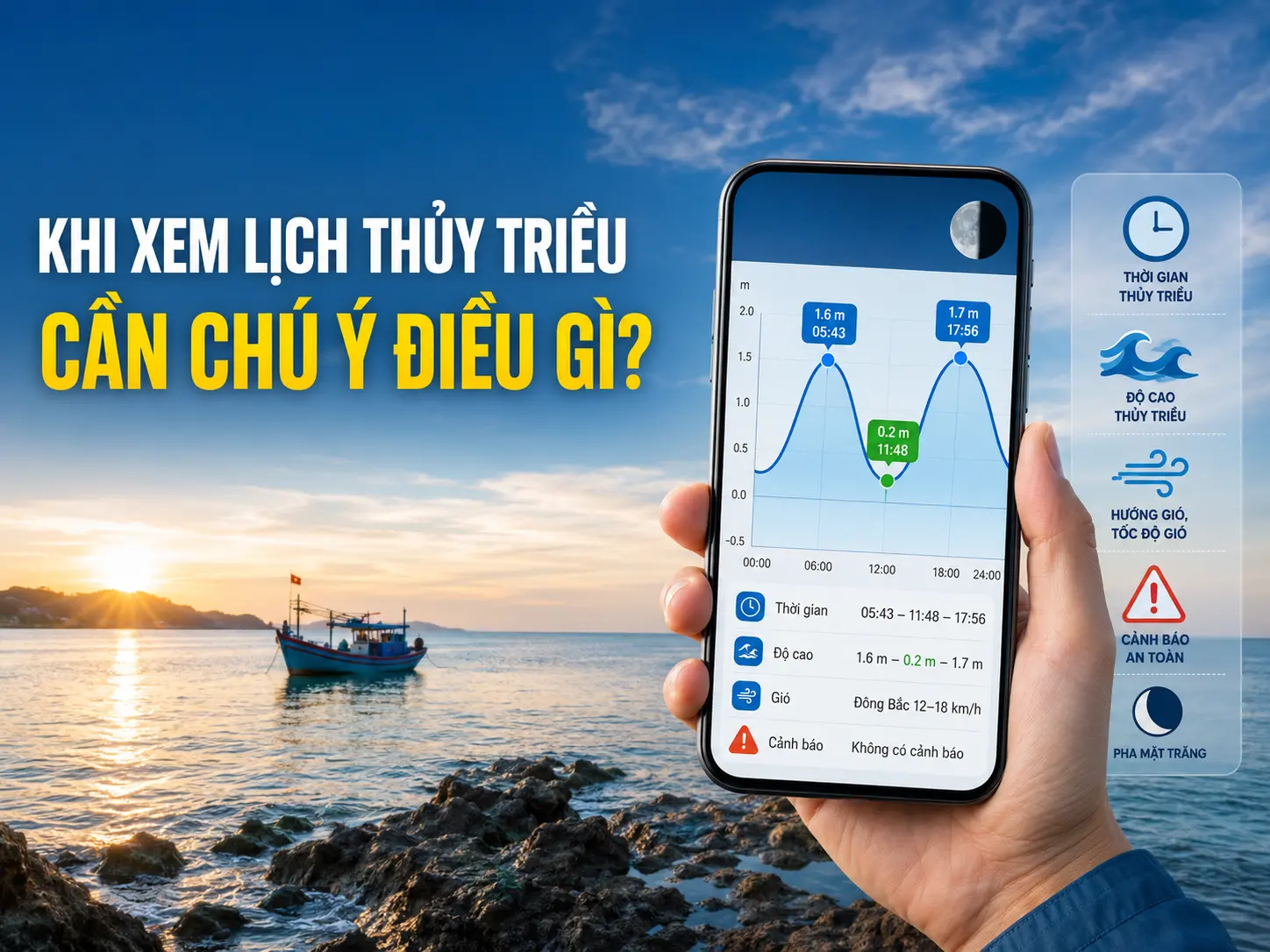 Hướng Dẫn Xem Lịch Thủy Triều Chính Xác, Nhanh Chóng Tại Lichthuytrieu.org